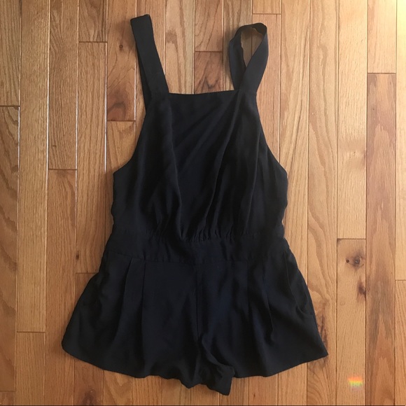 Alice & UO Black Bamboo Romper - Picture 2 of 5